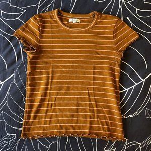 Madewell lettuce trim t-shirt